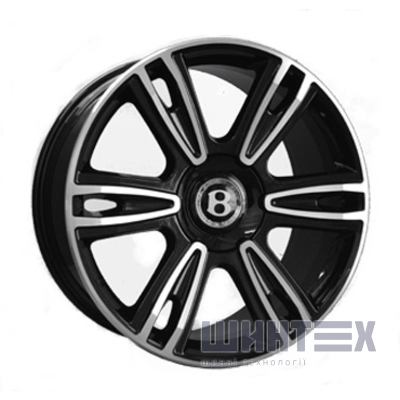 Replica Bentley (BN877) 9.5x21 5x112 ET41 DIA57.1 BKF